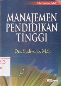 Image of Manajemen Pendidikan Tinggi