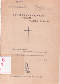 Image of Penjerta-Penjerta Dalam Kerja Allah