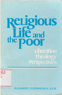 Image of Religious Life and the Poor. Liberation theology perspectives