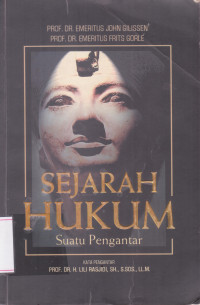 Image of Sejarah Hukum (Suatu Pengantar)