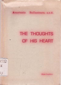 Image of The Thoughts Of His Heart